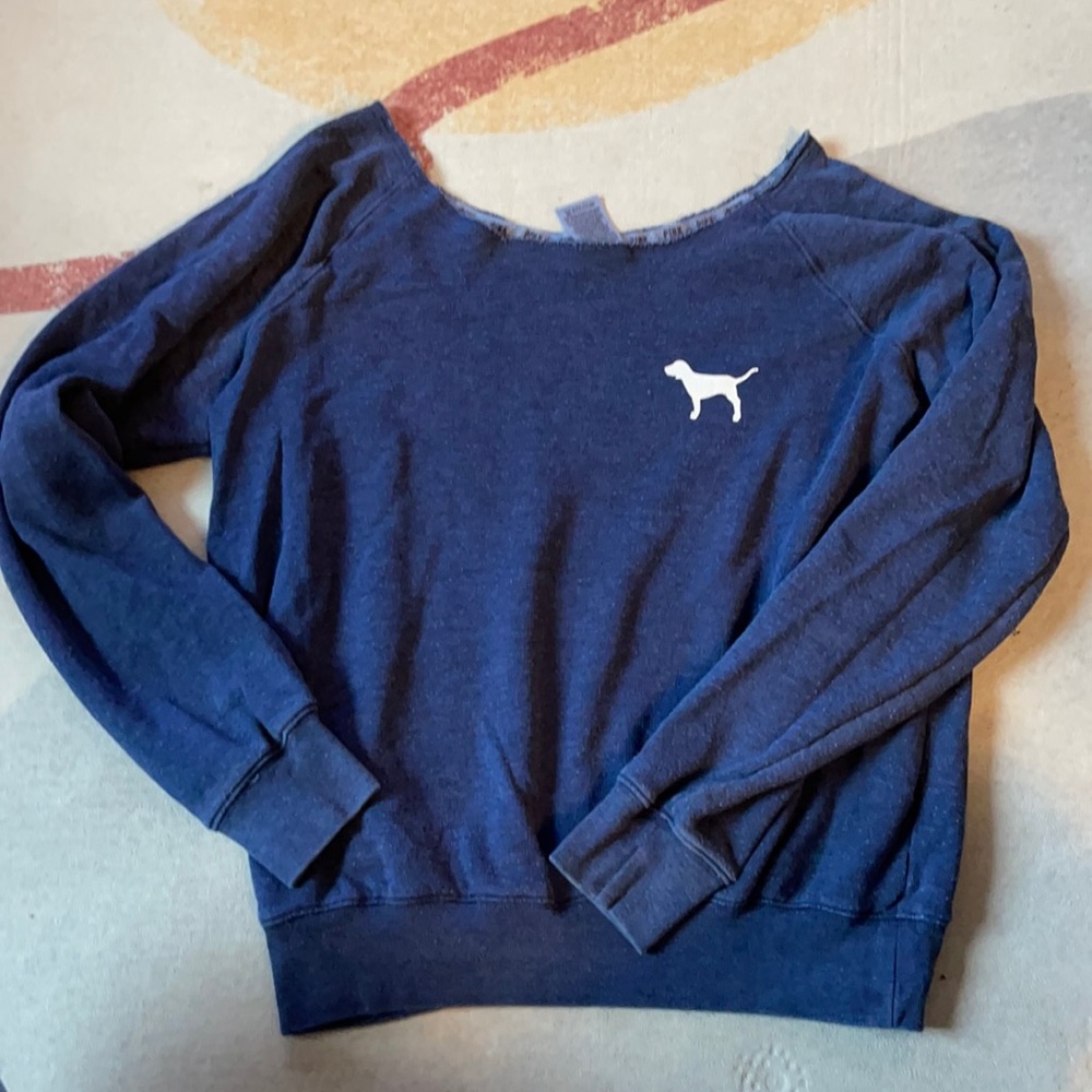 Pink Navy loose shirt S